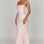 Whitney Maxi Dress - Blush - Image 8
