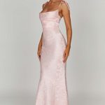 Whitney Maxi Dress - Blush - Image 10