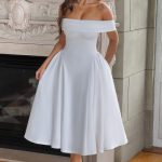 Miranda Midi Dress - Ivory - Image 2