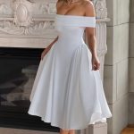 Miranda Midi Dress - Ivory - Image 4