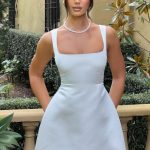 Sofie Mini Dress - Ivory - Image 6