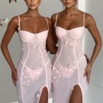 Dalary Maxi Dress - Blush - Image 6