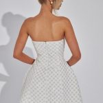Beatrice Mini Dress - Ivory - Image 4