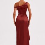 Juliene Maxi Dress - Rust - Image 2