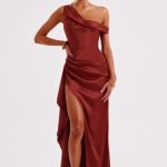 Juliene Maxi Dress - Rust - Image 4