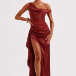 Juliene Maxi Dress - Rust - Image 7