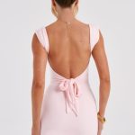 Ria Mini Dress - Blush - Image 3