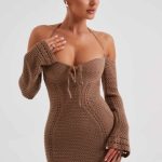 Samariah Maxi Dress - Chocolate - Image 6