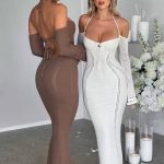 Samariah Maxi Dress - Chocolate - Image 11