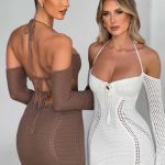 Samariah Maxi Dress - Chocolate - Image 12