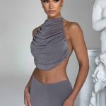 Fifi Top - Charcoal