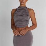 Fifi Top - Charcoal - Image 7