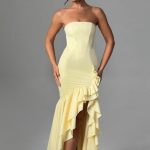 Angelina Maxi Dress - Lemon