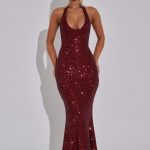Odette Maxi Dress - Wine