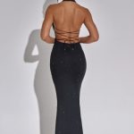 Zayde Maxi Dress - Black - Image 2