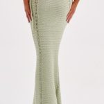 Jia Maxi Skirt - Green - Image 3