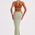 Jia Maxi Skirt - Green - Image 5
