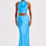 Zaylee Maxi Skirt - Blue - Image 3