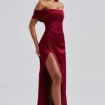 Gwendolyn Maxi Dress - Burgundy - Image 5