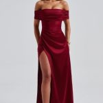 Gwendolyn Maxi Dress - Burgundy - Image 8