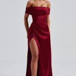 Gwendolyn Maxi Dress - Burgundy - Image 9