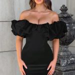 Allie Mini Dress - Black