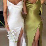 Celestina Maxi Dress - Khaki - Image 4