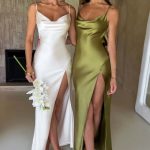 Celestina Maxi Dress - Khaki - Image 9