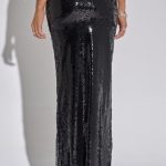 Larisa Maxi Skirt - Black - Image 6