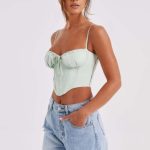 Clara Corset - Sage - Image 2