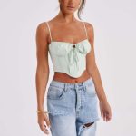 Clara Corset - Sage - Image 6