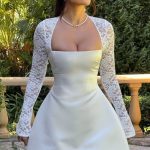 Sadie Mini Dress - Ivory