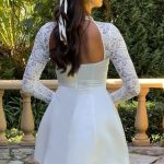 Sadie Mini Dress - Ivory - Image 5