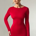 Una Mini Dress - Red - Image 3