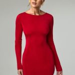Una Mini Dress - Red - Image 8