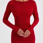 Una Mini Dress - Red - Image 10
