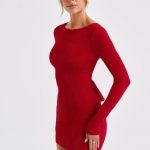 Una Mini Dress - Red - Image 11
