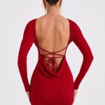 Una Mini Dress - Red - Image 12