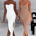 Angela Maxi Dress - Mocha - Image 4