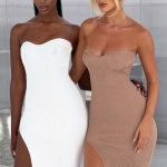 Angela Maxi Dress - Mocha - Image 6