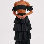 Joy Maxi Skirt - Black