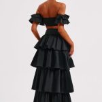 Joy Maxi Skirt - Black - Image 2
