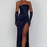 Safiya Maxi Dress - Navy - Image 3