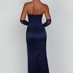 Safiya Maxi Dress - Navy - Image 4