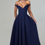 Lanetta Midi Dress - Navy - Image 6