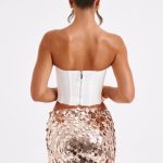 Anissa Mini Skirt - Gold - Image 3