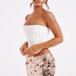 Anissa Mini Skirt - Gold - Image 6
