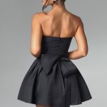 Katrina Mini Dress - Black - Image 2