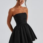 Katrina Mini Dress - Black - Image 6