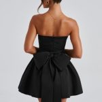 Katrina Mini Dress - Black - Image 8